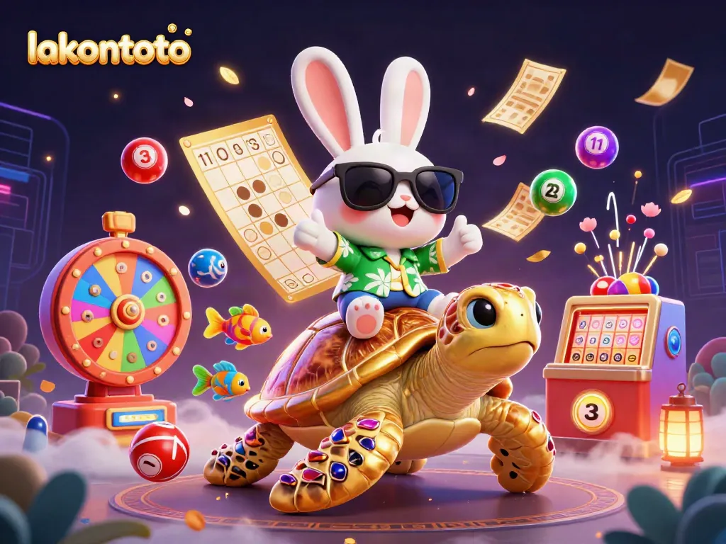 Lakontoto menawarkan permainan toto togel online dengan suasana meriah dan penuh warna.