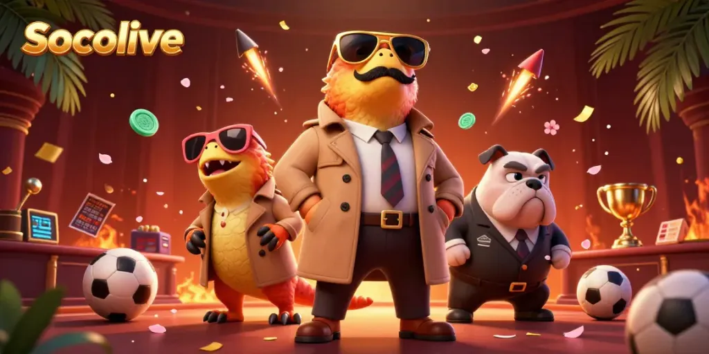 Experience Socolive betting action with raptors in disguise at a vibrant casino.