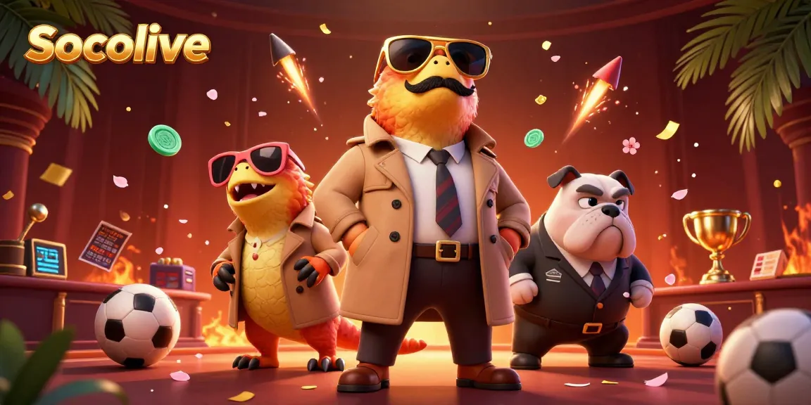 Experience Socolive betting action with raptors in disguise at a vibrant casino.