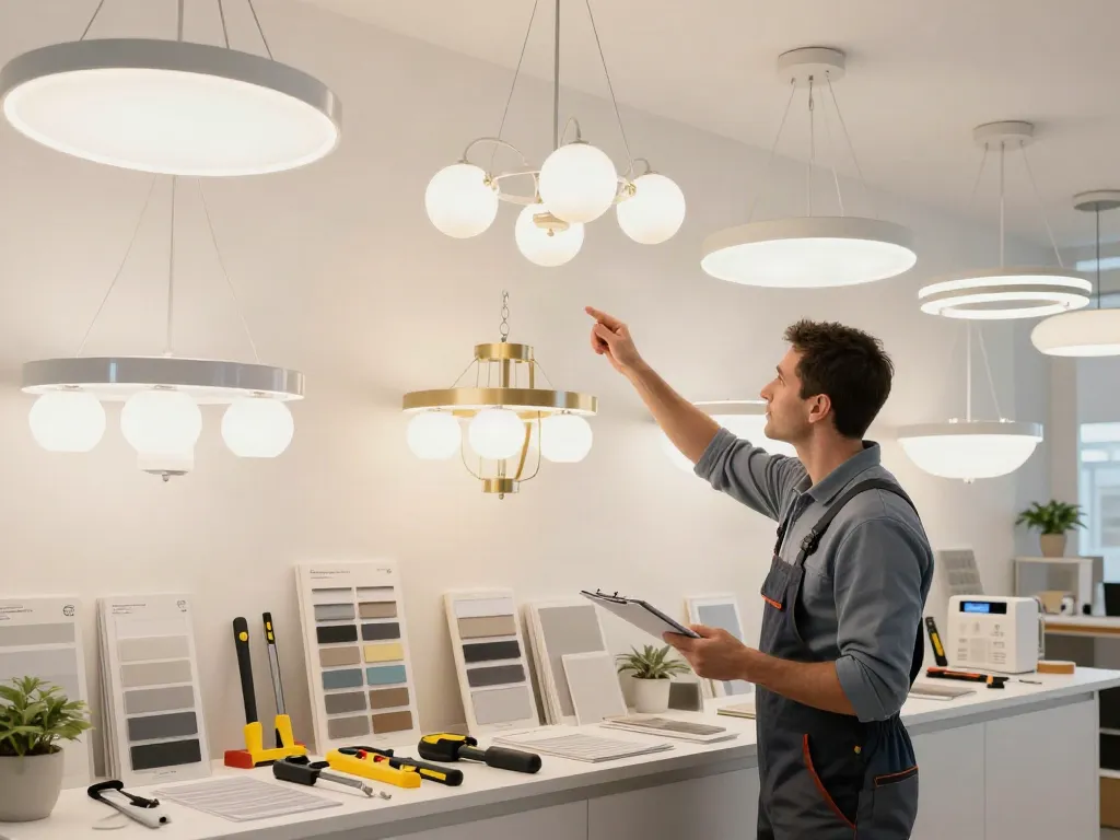 Expert profesionist în lustre LED, oferind soluții personalizate pentru clienți.