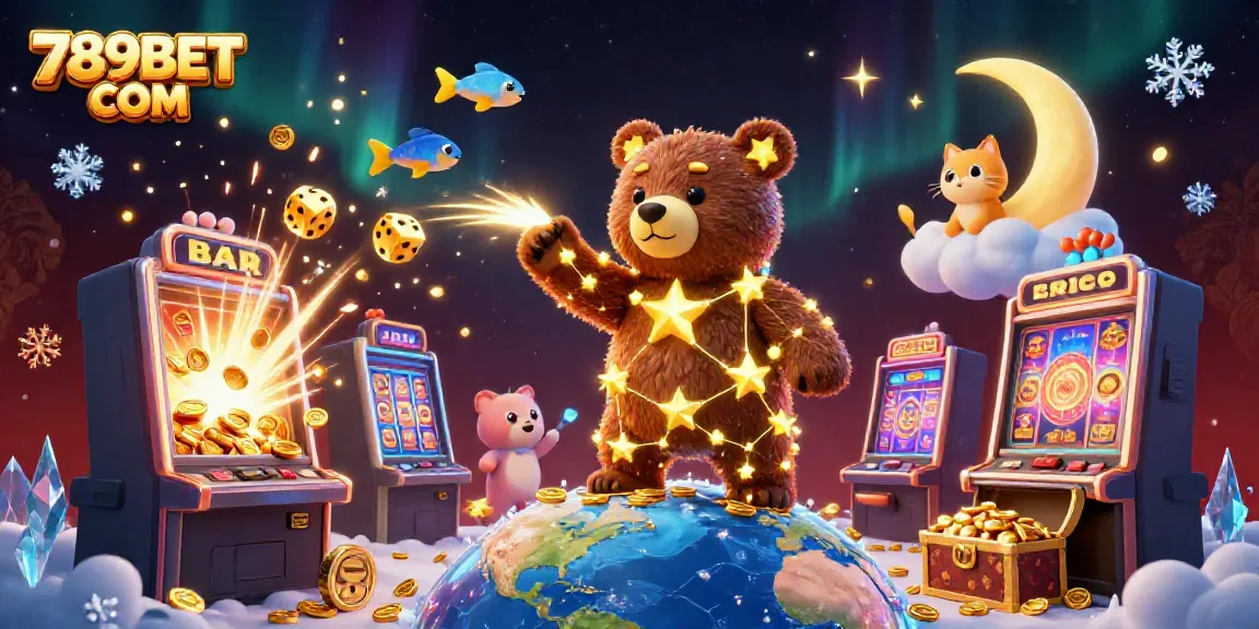 Engage in thrilling games with 789BET COM, featuring dynamic casino elements and vibrant characters.